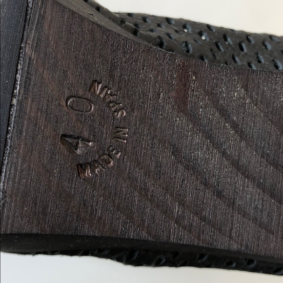 NWT Free People Logan Clog Shoes black 40 - Picture 12 of 14